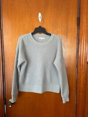 Aeropostale Light Green Crewneck Knit Sweater